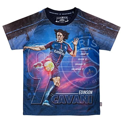 PSG Maillot Edinson Cavani - Collection Officielle Paris Saint Germain - Taille Enfant 4 Ans