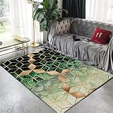 YYRAIN Tapis À Motif Géométrique Rectangulaire Minimaliste Moderne Nordique Maison Hôtel chez L'Habitant Salon Chambre Grand Tapis De Sol Maison Bienvenue Tapis De Porte 80x160cm