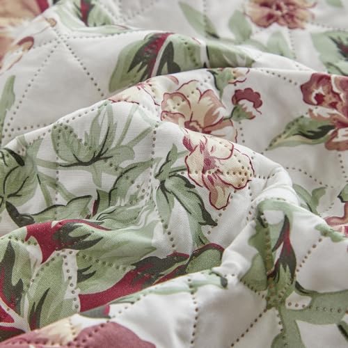 Kit Cobre Leito Colcha Casal 3Pç Dupla Face 150 Fios Itália Vintage