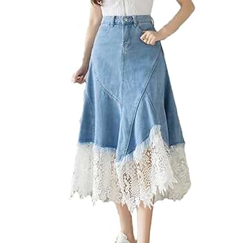 スカート LAYERED REMAKE DENIM SKIRT 24size LAYERED REMAKE DENIM SKIRT 24size