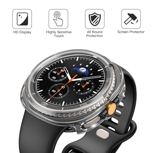 Image of Misxi Case with Screen Protector for 46mm Galaxy Watch 8 Classic