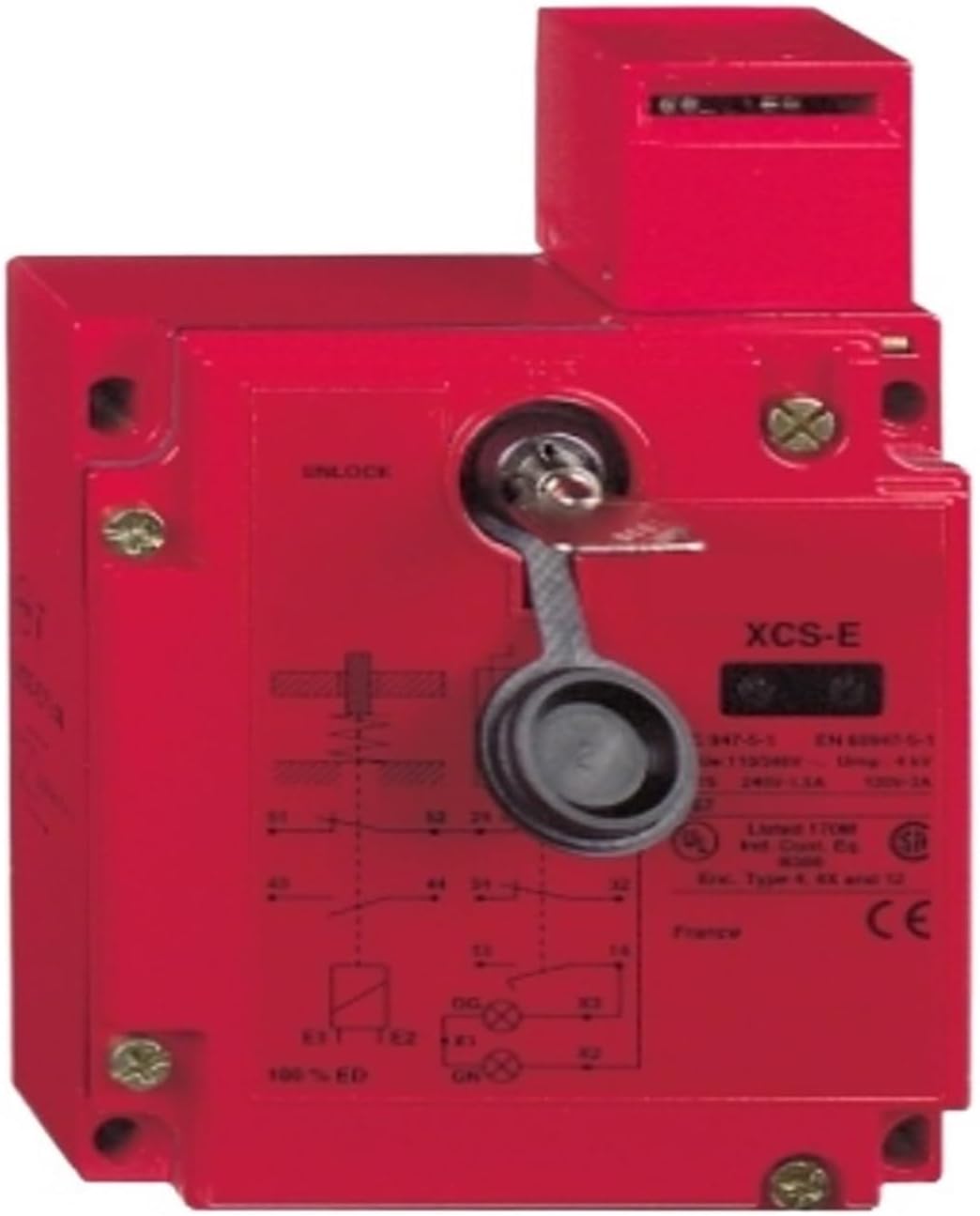 XCSE7312 Switch, switches 2NC+1 NO,M20, 24 V