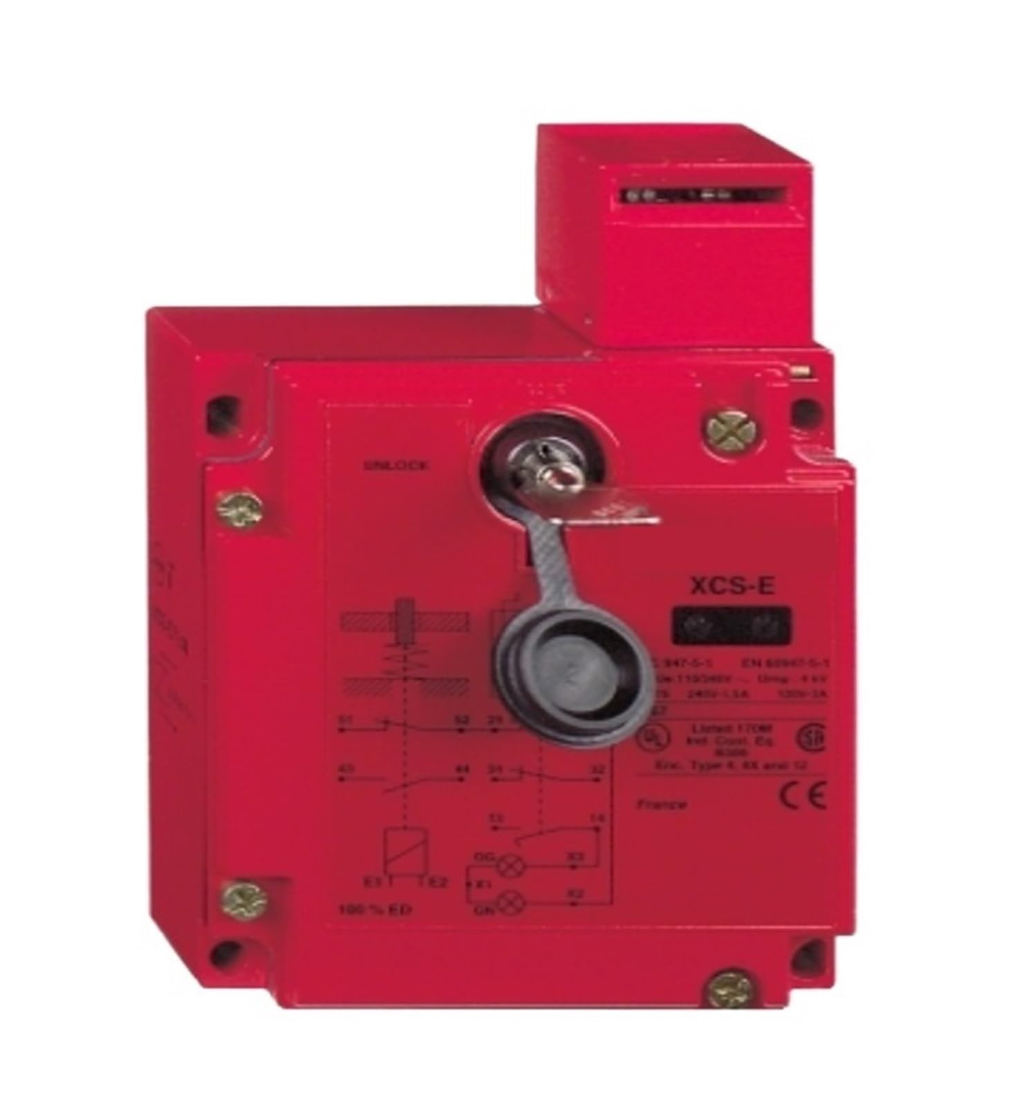 Interrupteur XCSE7312 Telemecanique 2NC+1NO M20 24V pour la securite industrielle