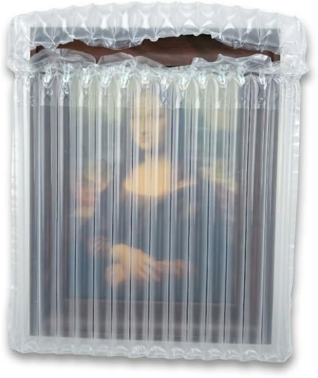20 Pack Quick Inflatable Protective Bags for Picture Frames up to 11x14 – Lightweight Bubble Air Cushion Packing Sleeves, Secure Shipping Bags, Reusable Inflatable Protection with Hand Pump