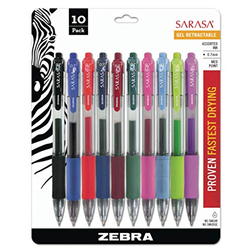 Bolígrafo Roller Gel Sarasa Kit de 10 Unidades miniatura 2