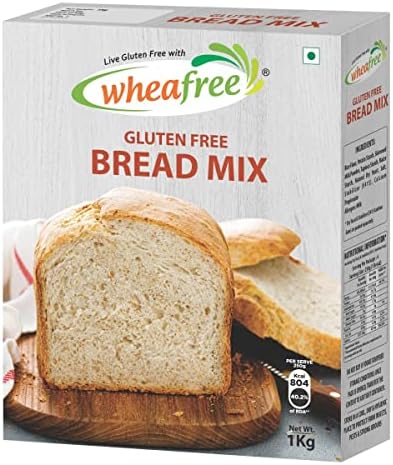 Wheafree Gluten Free Bread Mix 1 kg | Neutral Flavour| Quick and Easy to Bake | Sweet and Savoury Preparations |Gluten Free