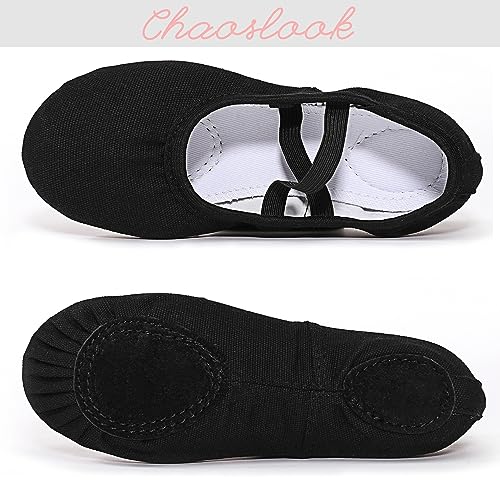 Canvas Ballet Dance Shoes Girls Womens Ballet Shoes Stretch Split Sole for Perform Dance Yoga2
