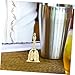 CONGARTENO Retro Copper Alloy Hand Bell with Antislip Handle Loud Manual Ringing for Restaurant Service Classroom Management and Decorative Use Vintage Engraved Metal Call Bell