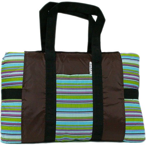 Tuffo Water-Resistant Outdoor Blanket, Earth Stripe #TOP9