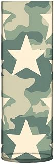 Nander Camouflage Stars Cylinder Vases, Plastic Flower Vases for Wedding Centerpieces, Home Decorations, Office Ornaments, Shatter-Proof