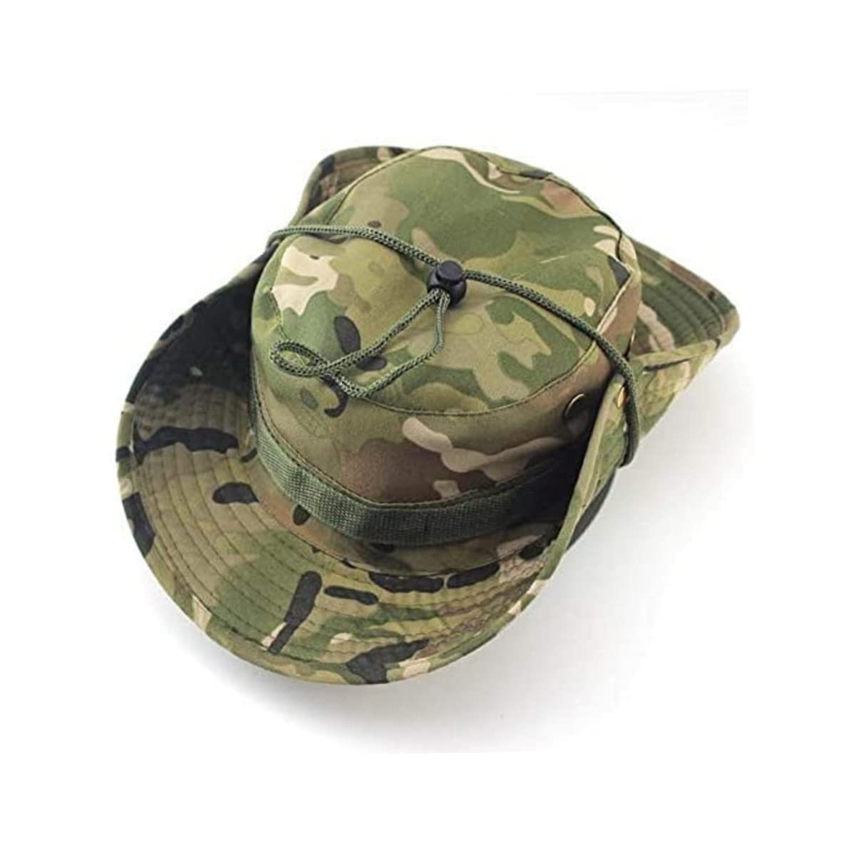 Sombrero De Ala Ancha Para Sol Unisex - Algodón Y Poliéster, Talla 56-58 Cm, Ideal Para Pesca, Senderismo Y Camping