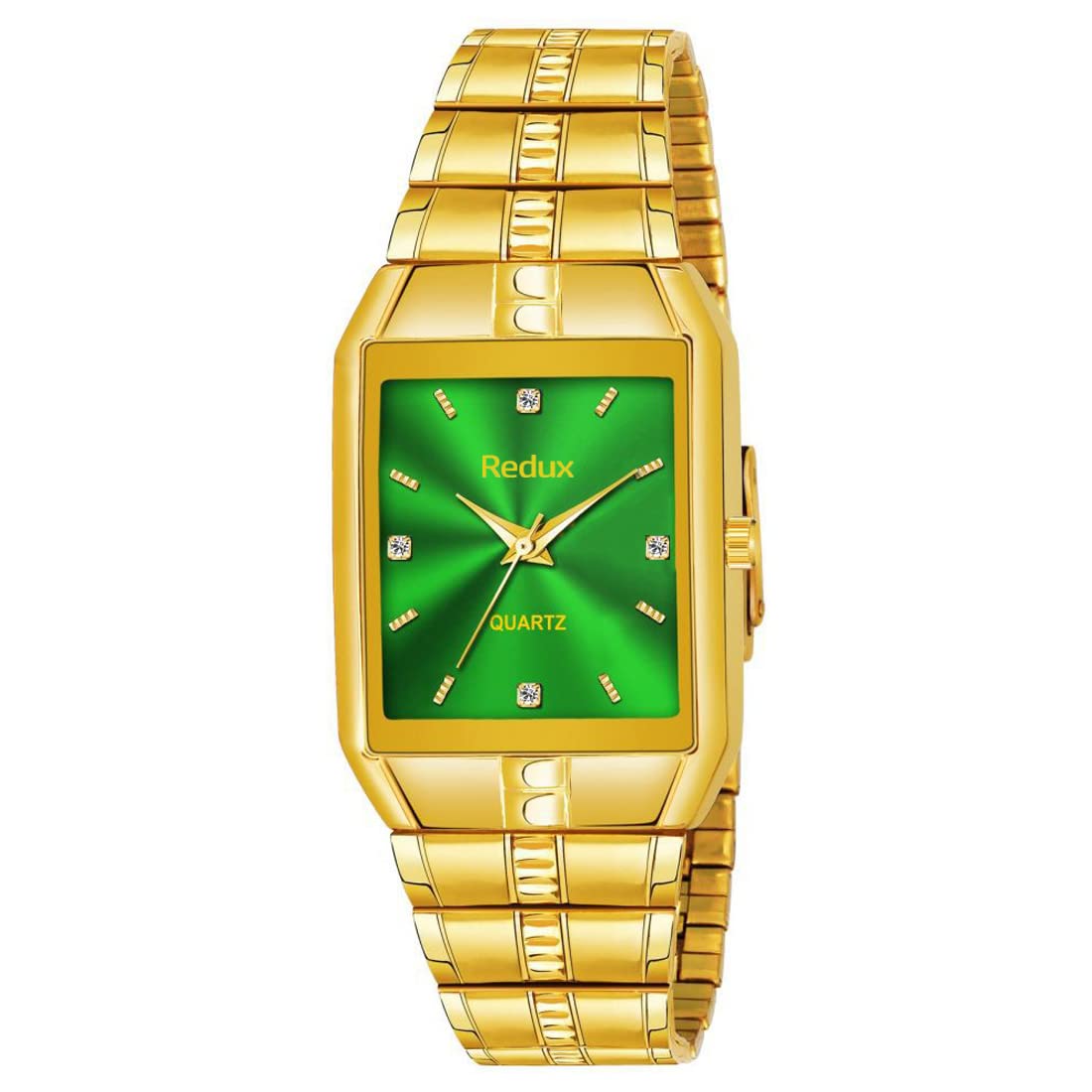 REDUX MW-419 Green Dial & Gold Plated Chain Watch for Men (B09XKJGGMM) Amazon Price History, Amazon Price Tracker