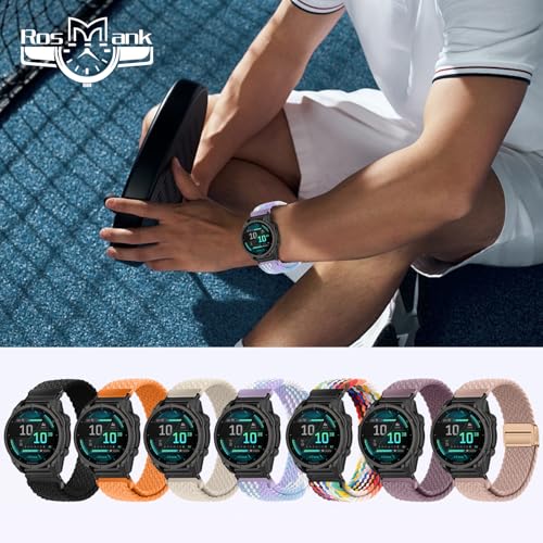 Correa trenzada 20mm para reloj Garmin Fenix 8 y otros miniatura 6