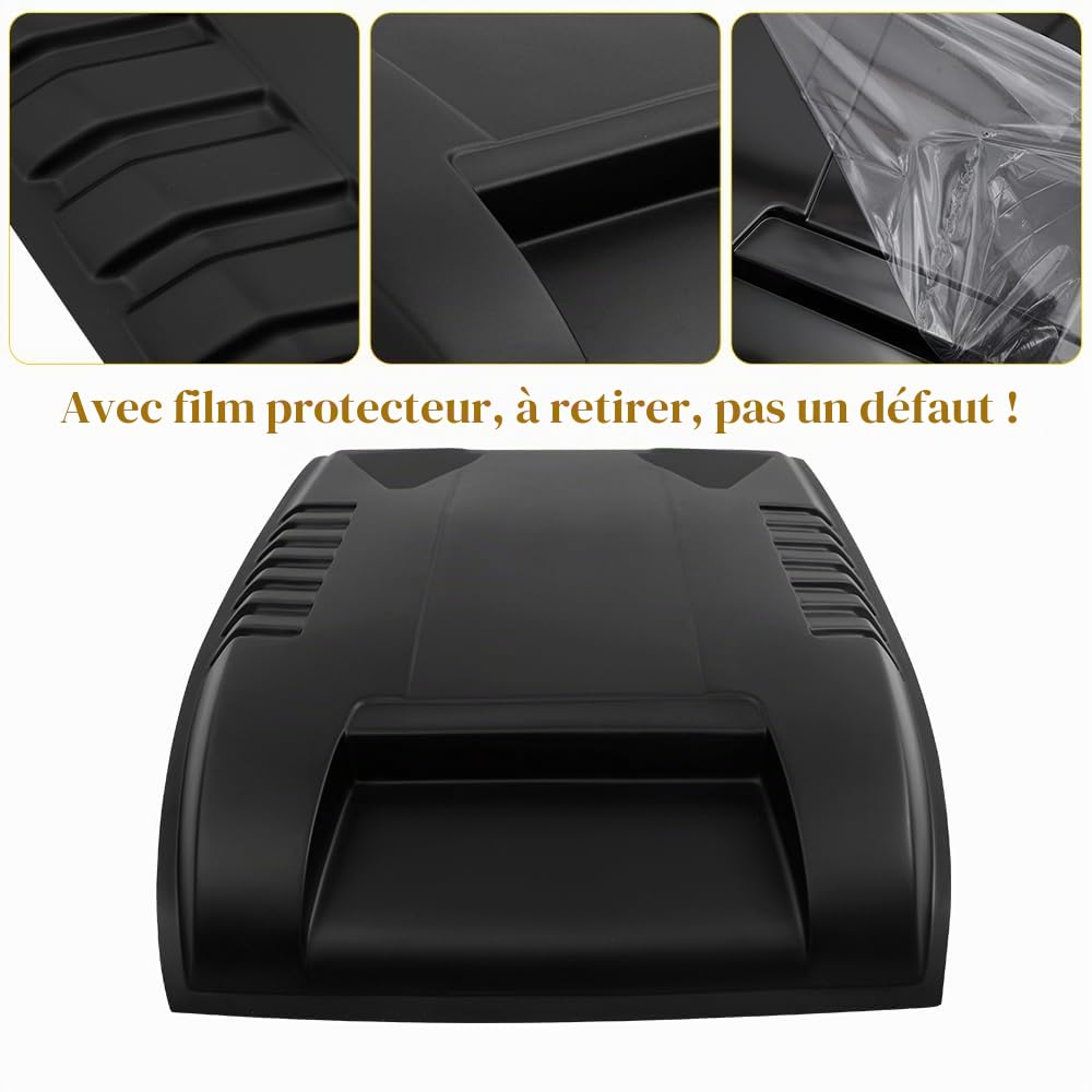 Grande pelle de capot en ABS pour Ford Ranger T6 2012-2014 Wildtrak Raptor Limited XL XLT Tremor Platinum MK1 capot