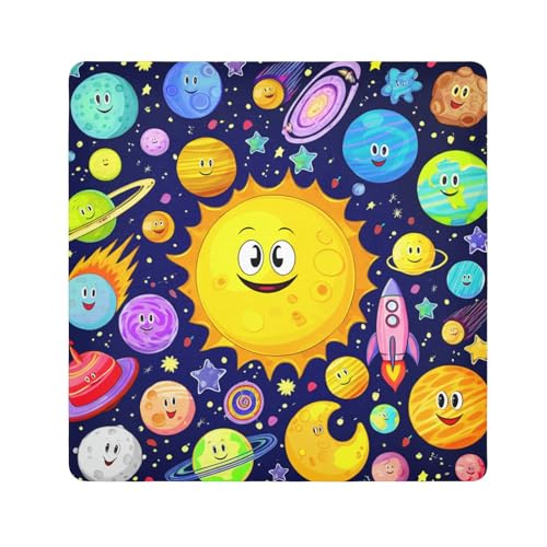 ODAWA Anti-scratch Camera Lens Wrap Colorful Cartoon Sun Self Adhesive Cloth 13.8