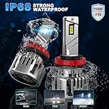 D-Lumina H8/H11 LED Headlight Bulb Canbus Error Free 110W 16000LM,CPS Chip 6000K 500% Bright,Thick Copper Tube Cooling,LED Lamp Lights,2 Pcs - Image 7