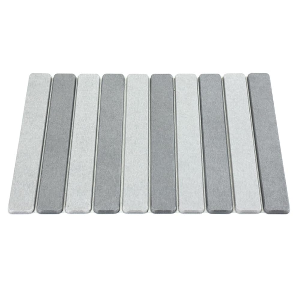 Large Stone Dish Drying Mats for Kitchen Counter 60x39cm,Foldable Stone Drying Pad,Non-Slip Natural Diatomaceous Earth Shower Mat for Bathroom Kitchen