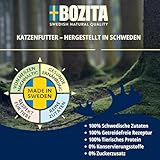 Bozita Sterilised Nassfutter Häppchen in Gelee mit Fleisch - 12x85g Portionsbeutel getreidefreies & weizenfreies Futter für Katzen - Katzen Nassfutter mit 8,5% Protein & 3,5% Fettgehalt