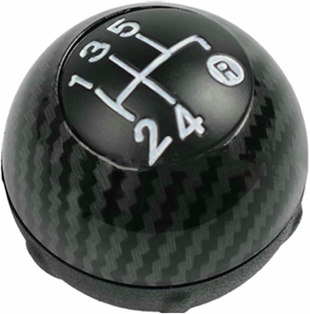 GZNBB Car 5/6 Speed Car Manual Gear Shift Knob Shifter Lever Accessories, for 500 500C 2007-2018
