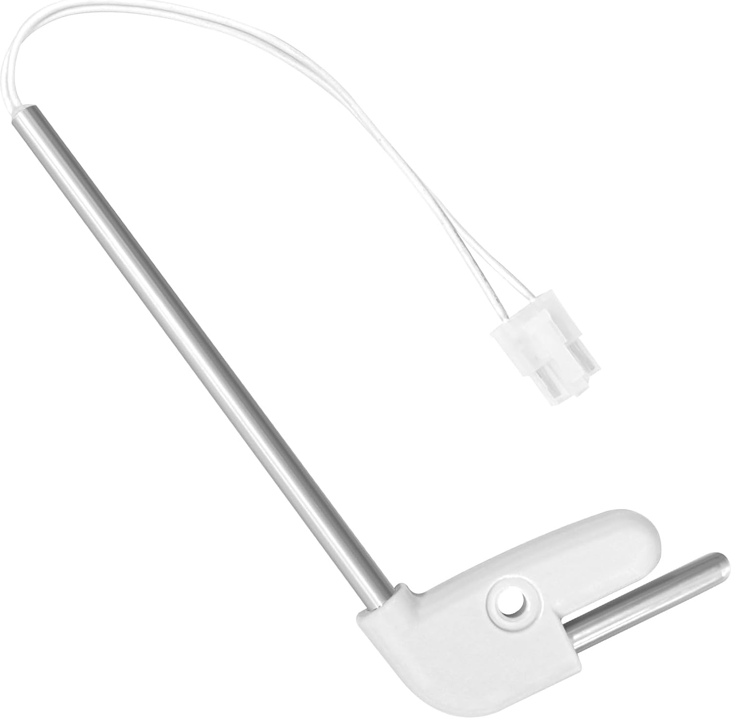 W10511923 Ice Maker Bin Temperature Sensor, Upgraded Thermistor Replacement for Whirlpool, KitchenAid, and Kenmore Refrigerators, Replaces WPW10511923, AP6022509, 3021097, PS11755842