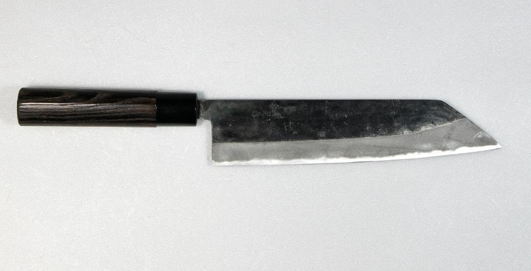 Amazon.co.jp: 白紙2号 黒打 切付包丁 210㎜ #1515 焼栗柄 日本製 