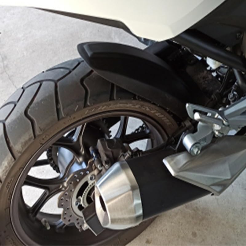 Garde-boue moto NC700X pour stopper les projections de boue du pneu arrière - 5
