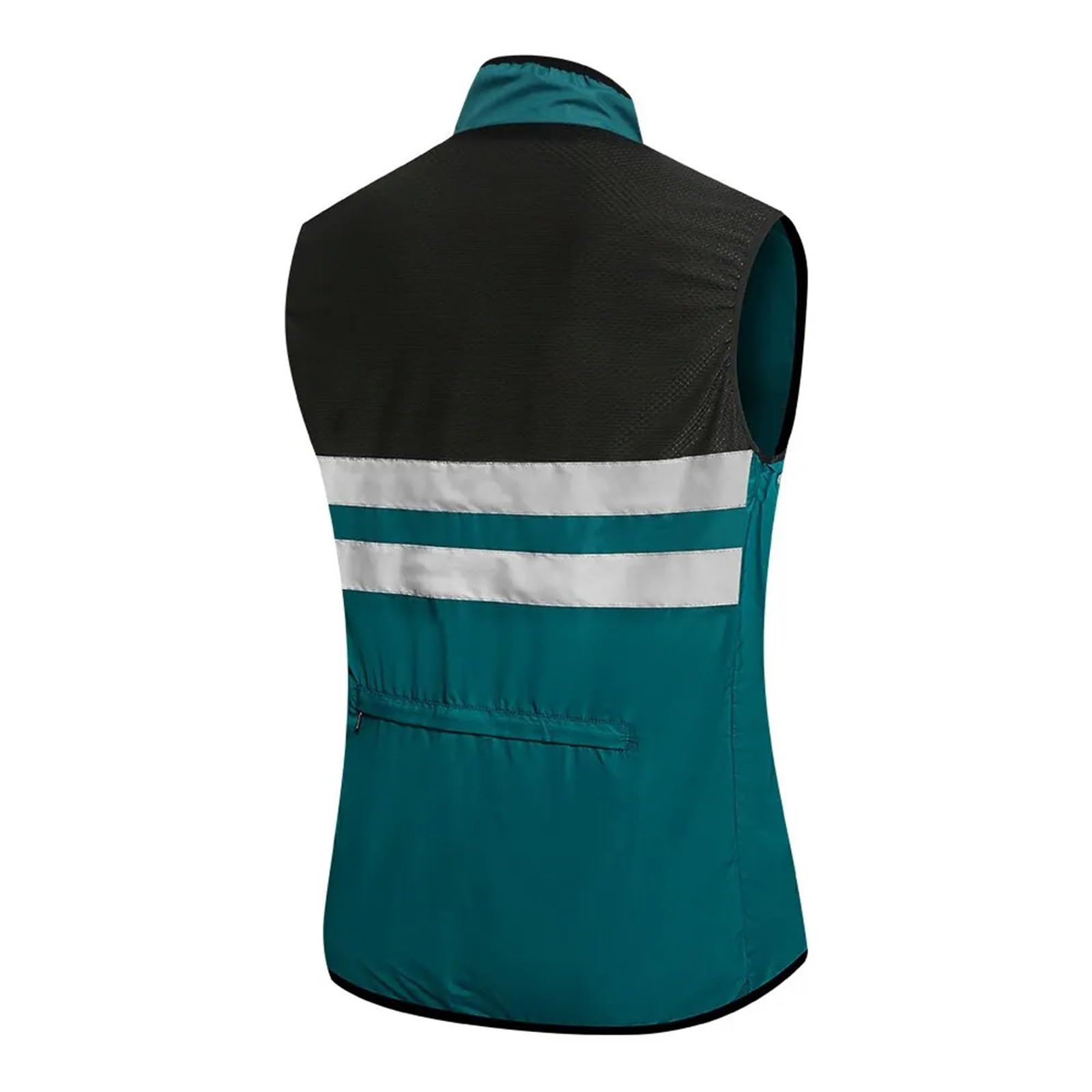 Chaleco Ciclismo Chaleco de ciclismo reflectante, chaqueta sin mangas, transpirable, resistente al viento, for correr, for hombres y mujeres