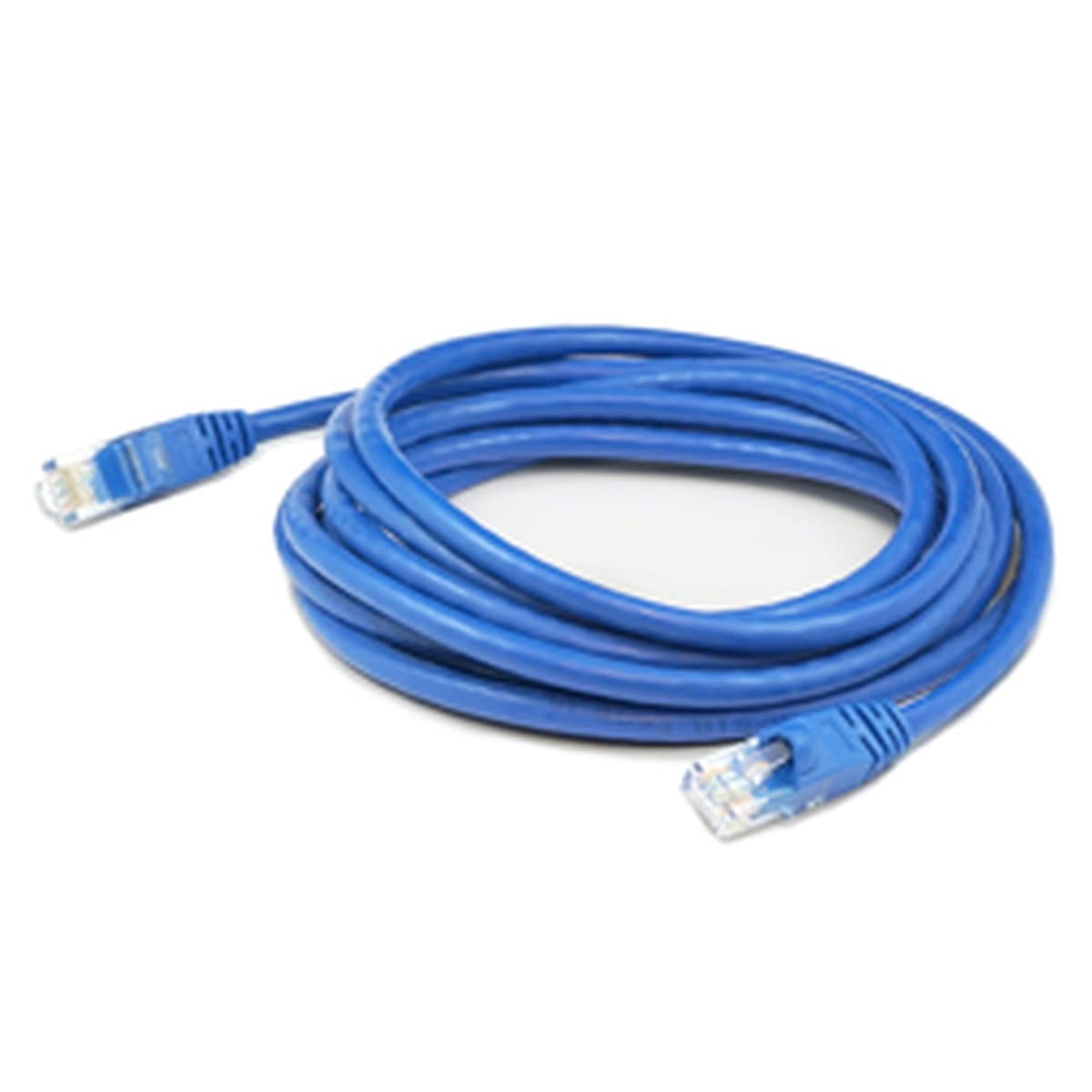 20 ft. RJ-45 Male to RJ-45 Male Straight Cat7 FTP Copper PVC Patch Cable - Blue