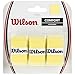 Wilson Pro Overgrip Empuñadura, 3 unidades, unisex, amarillo