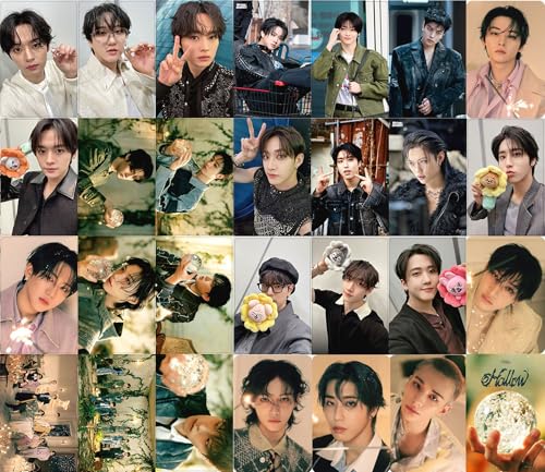 TuYines Stray Kids Photocards, 55 sztuk Stray Kids Lomo Card, SKZ 2025 【Hollow】Nowe albumy ze zdjęciami StrayKids, obowiązkowy dla fanów K-popu (A)