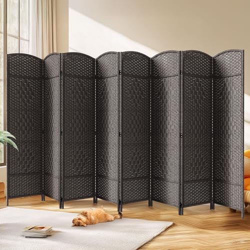 JOSTYLE Room Divider 6ft. Tall Extra Wide Room Partition Wall,