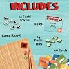 MindWare Switchin Sushi Board Game, Strategic Pattern Matching and Tile Flipping Game with Number Cards, Fast-Paced Logic Play for Kids Ages 8+
