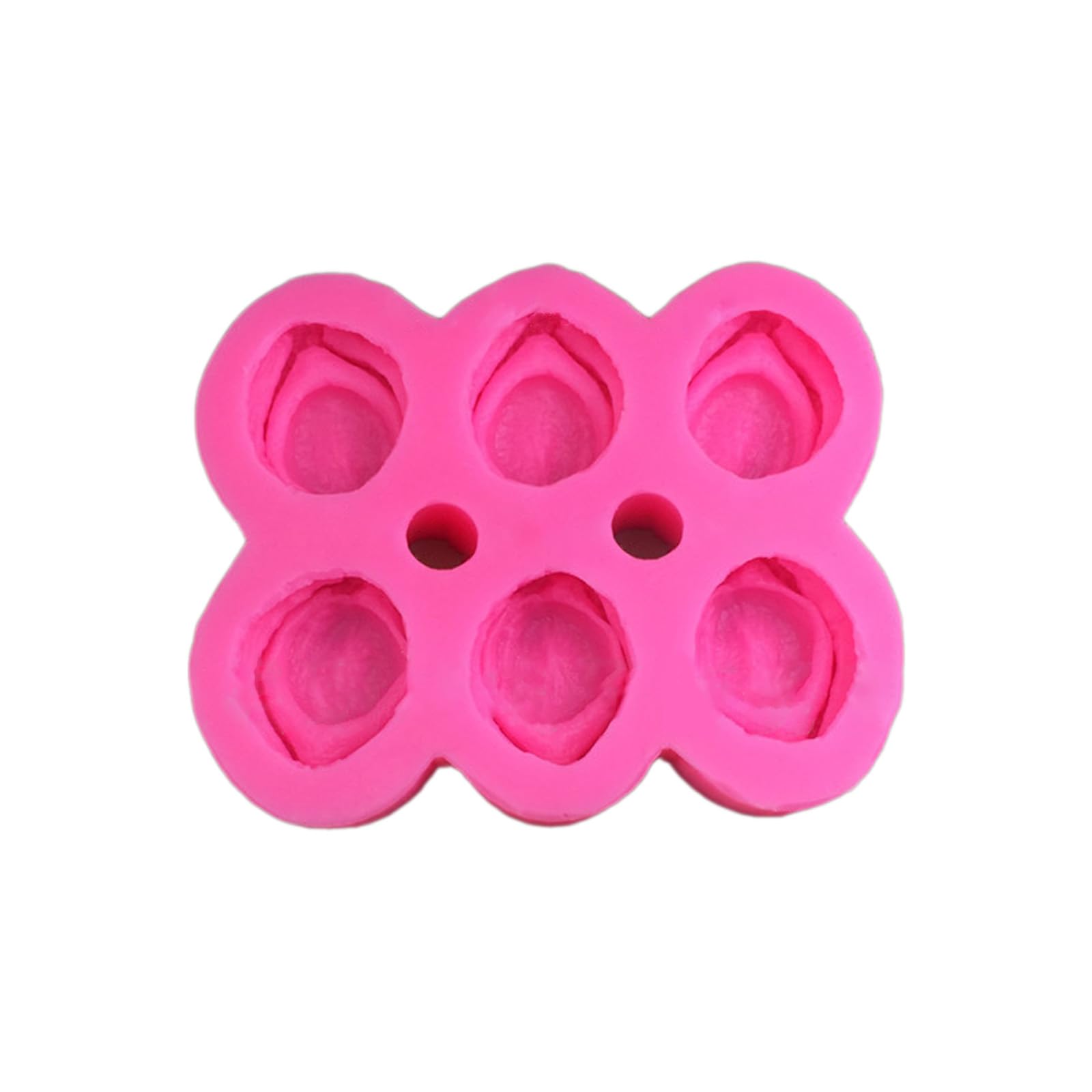 Buxuaaaa 6 Small Abalones Flexible Silicone Mold Sea Cucumber/Abalones Shaped Mousses Cake Molds Fondant Crafting Dessert Baking Silicone Bakewares