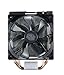 immagine 6Cooler Master Hyper 212 LED Turbo Black Cover Ventola per CPU '4 Heatpipes, 2x Ventola da 120mm PWM, LED Rossi' RR-212TK-16PR-R1