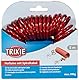 Trixie 22945 Hofleine mit Spiralkabel, 5 m, rot