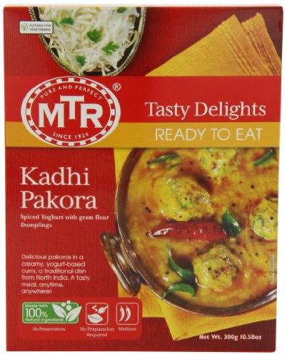 MTR Kadhi Pakora, Ready-To-Eat, 10.58-Oz. Boxes (Pack of 5)