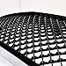 Glossy Black Mesh Front Hood Bumper Grill Grille Guard Conversion Compatible With 99-02 Chevy Silverado 1500 2500/00-06 Tahoe Suburban