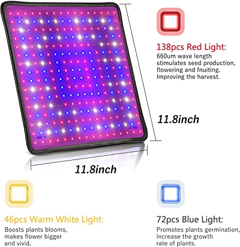 600W Led Grow Lights For Indoor Plants, Led Grow Light Full Spectrum, Plant Growing Lamp For Indoor Cultivation, Greenhouse, Grow Tent, Hydroponics #TOP1