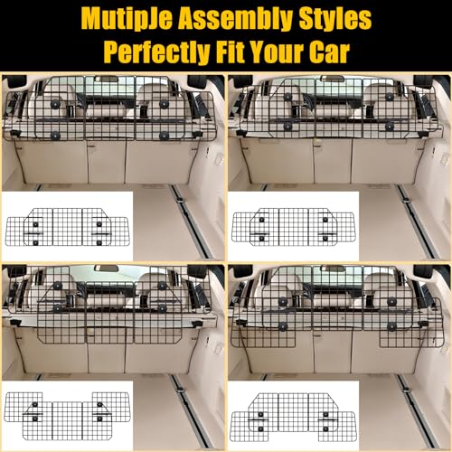 image for Gtongoko Dog Car Barriers for SUVs, Vehicles, Cars, Trucks, Upgraded A