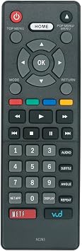 NC263UH NC263 Replacement Remote Control Applicable for FUNAI Blu-ray Disc