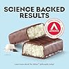 Atkins Endulge Chocolate Coconut Flavored Snack Bar, 1g Sugar, 12g Fiber, Low Sugar Snack, High Fiber Bars, Keto Friendly Treat, 16 Count