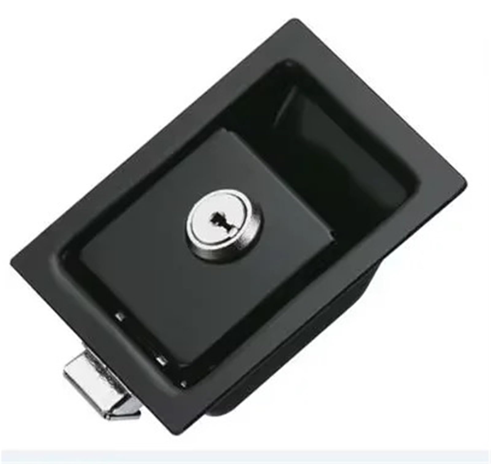 Serrure de commande en acier inoxydable plate pour intégration industrielle
