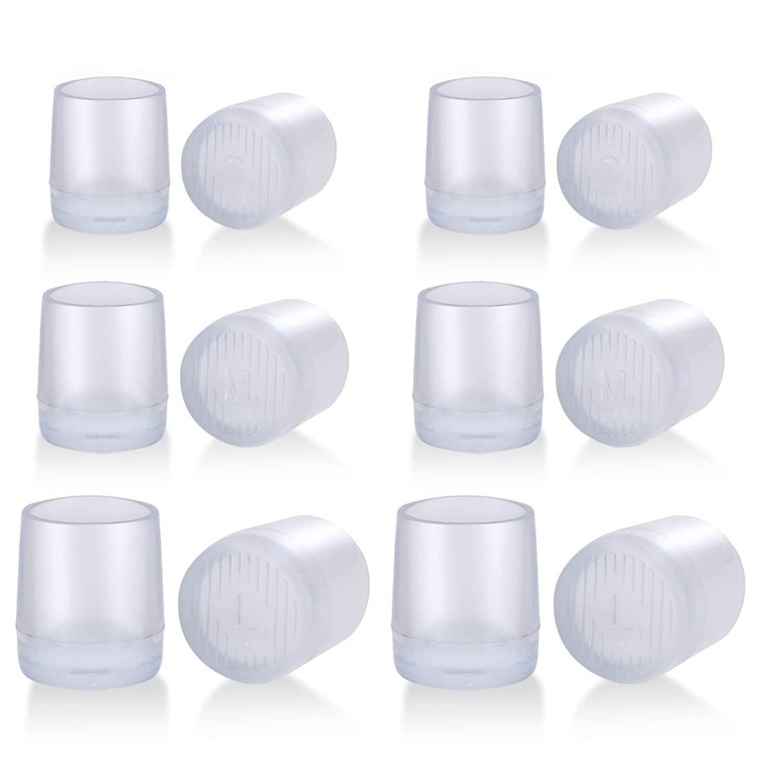 NIANOPKM NIANOPKM 6 pares de protectores talón,protectores talón,protectores tacón alto,transparentes,protectores talón para zapatos tacón alto para bodas y otras ocasiones formales (ancho 1,1/1,3/1,5 cm)