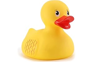 10" Jumbo Inflatable Floating Yellow Rubber Duck for Summer Pool Party