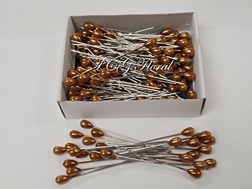 Corsage / Boutonniere Gold Teardrop Pins 2