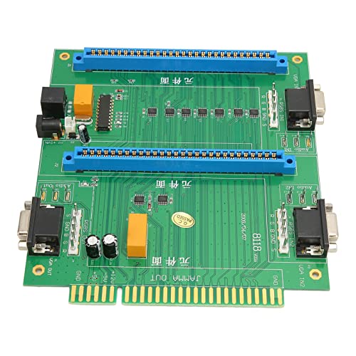 Caratteristiche: Molteplici opzioni di ingresso (ingresso tramite per slot JAMMA, connessione VGA, connessione RGB S e ingresso L/R), lo slot 1 viene automaticamente abilitato e riprodotto alla prima accensione. Entrambi gli slot si accendono contemporaneamente, routing dello switcher +5 V CC, +12 V CC e -5 V CC, servizio di instradamento dello switcher e funzioni dei pulsanti di test e fino a 4 pulsanti di attivazione per giocatore, configurazione rapida e semplice.