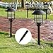 Toddmomy Solar Light Stakes Replacement, 10Pcs 6.10