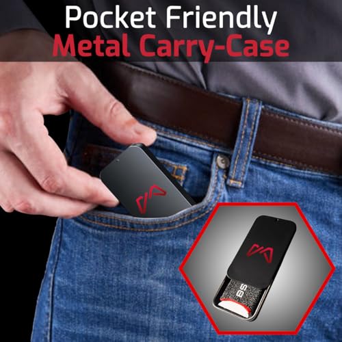 Image of World's Most Durable Thumbsleeve /Fingersleeve | BSDK Gaming Thumb & Finger Sleeve for Mobile Game| 4 Pieces | Metal Box | Made for PUBG, CODM and Freefire