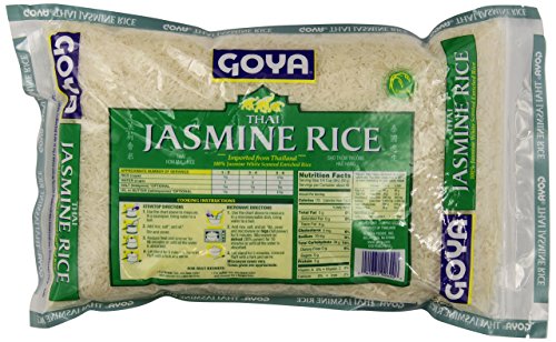 Image of Goya Foods Jasmine Rice, 5 Pound (Pack of 8)