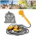 Yakimz Campingdusche Tauchpumpe Outdoor Dusche 12V 2m Schlauch 4m Stromkabel, Mit Haken und Saugnapf Car Plug Handbrause Geeignet Private dusche pet Baden Pflanzen wässern